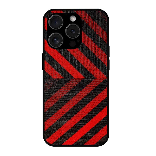 Black And Red Abstract Cool Designs Hydra Marvel Pattern Shield Metal & TPU Mobile Back Case Cover