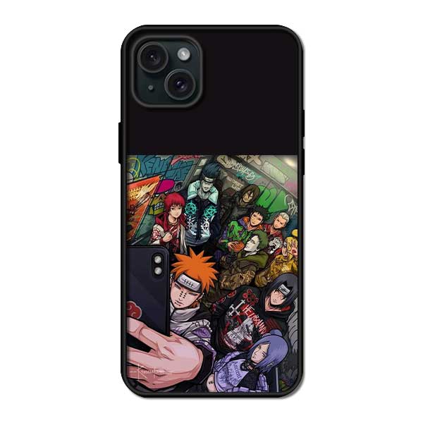 Akatsuki From Naruto Metal & TPU Back Case Mobile Cover