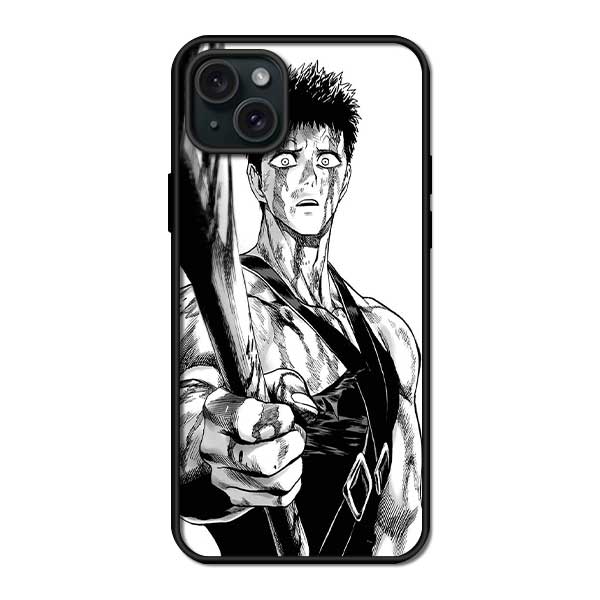 Bad Metal Bat From One Punch Man Metal & TPU Back Case Mobile Cover