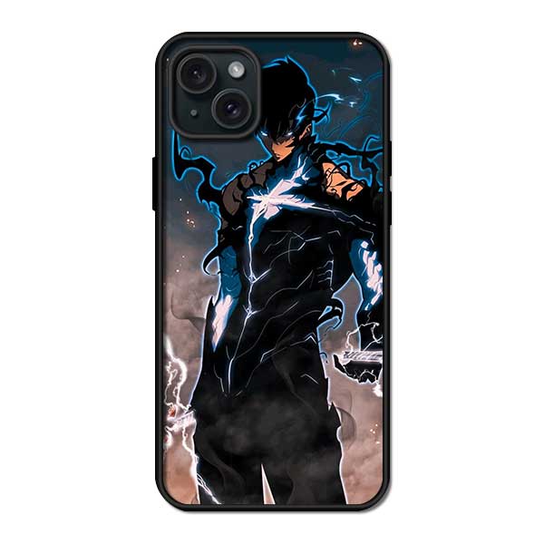 Sung Jin-Woo From Solo Leveling Metal & TPU Back Case Mobile Cover