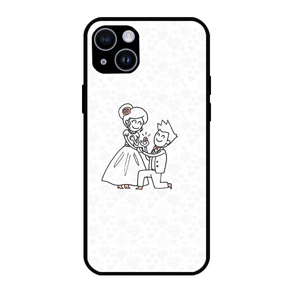 Love Couples Loveitt Cute Famous Metal & TPU Mobile Back Case Cover