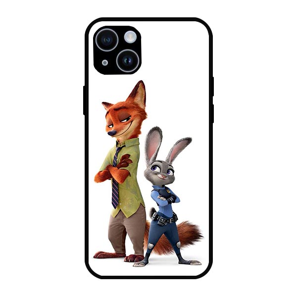 Zootopia Animals Animation Judy Hopps Metal & TPU Mobile Back Case Cover