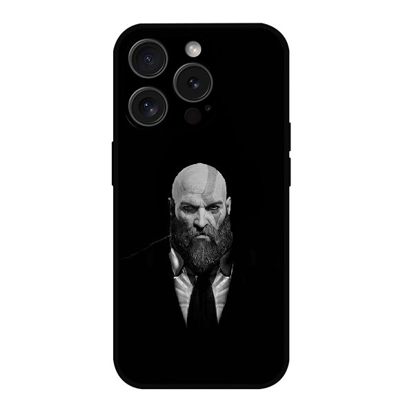 Kratos Character God Of War Metal & TPU Mobile Back Case Cover