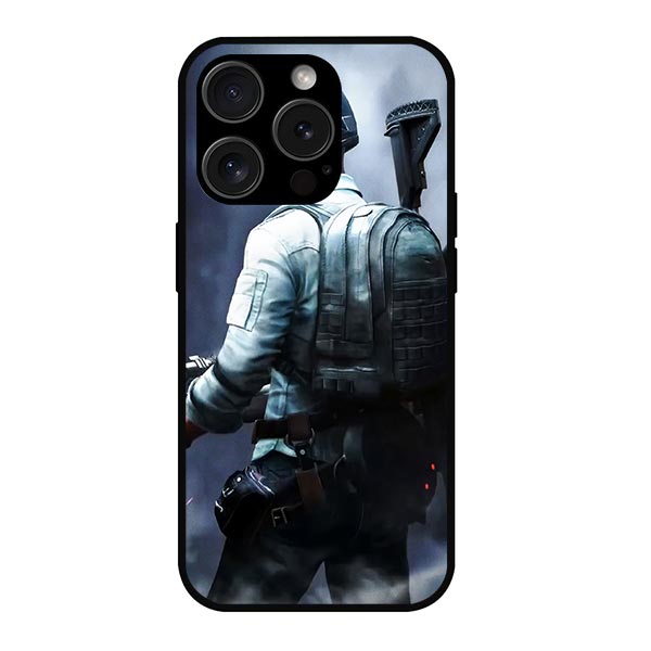 Pubg Game Mobile Gaming Metal & TPU Mobile Back Case Cover
