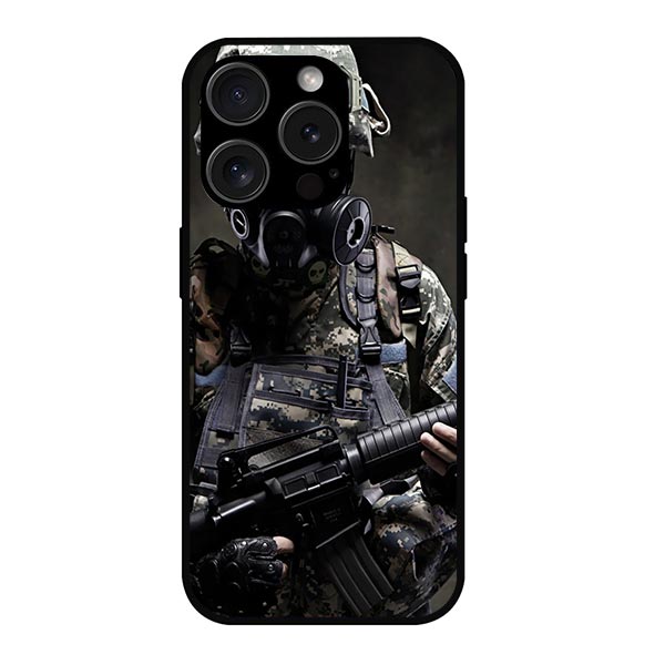 Counter Strike Game Metal & TPU Mobile Back Case Cover