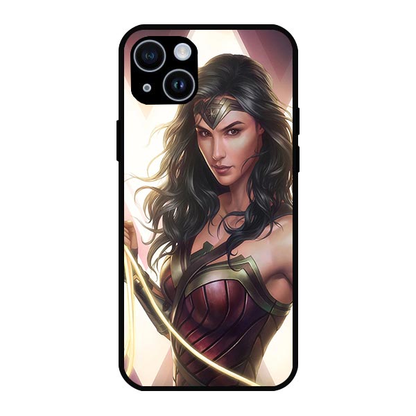 Wonder Woman Dc Metal & TPU Mobile Back Case Cover