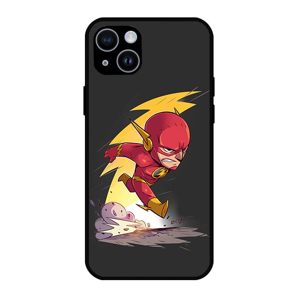 Superhero Flash Dc Comics Metal & TPU Mobile Back Case Cover
