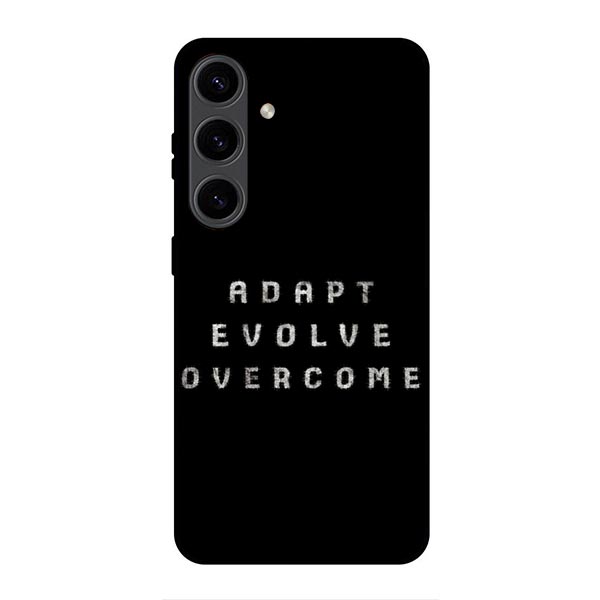 Aesthetic Quote Black Lock Screen Motivation Metal & TPU Mobile Back Case Cover